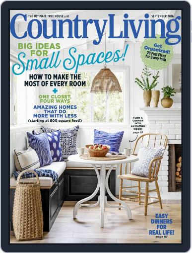 Country Living September 1st, 2016 Digital Back Issue Cover