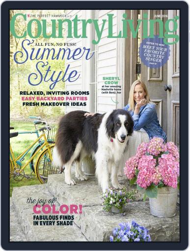 Country Living June 1st, 2016 Digital Back Issue Cover
