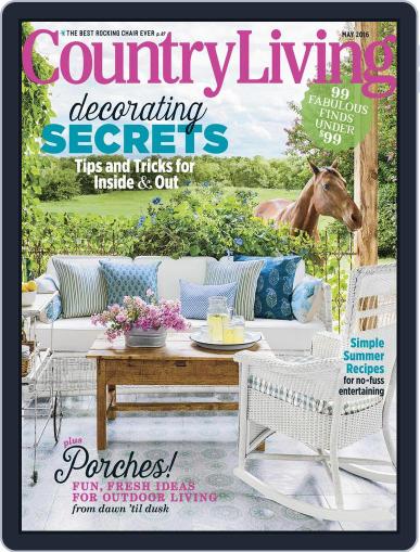 Country Living May 1st, 2016 Digital Back Issue Cover