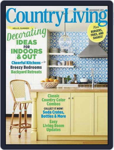 Country Living July 1st, 2015 Digital Back Issue Cover