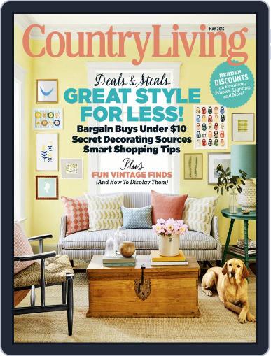 Country Living May 1st, 2015 Digital Back Issue Cover