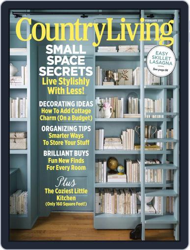 Country Living December 30th, 2014 Digital Back Issue Cover