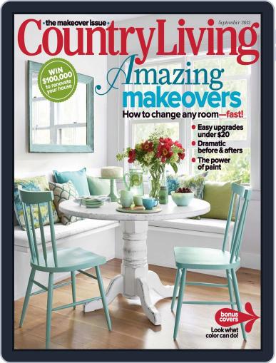 Country Living August 1st, 2013 Digital Back Issue Cover