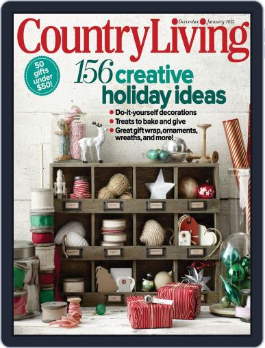 Country Living November 15th, 2012 Digital Back Issue Cover