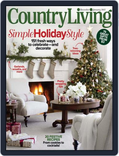 Country Living November 22nd, 2011 Digital Back Issue Cover