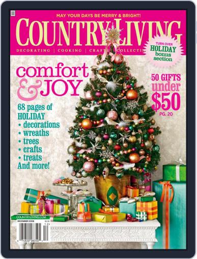 Country Living November 6th, 2008 Digital Back Issue Cover