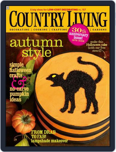 Country Living September 2nd, 2008 Digital Back Issue Cover