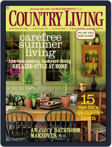 Country Living July 1st, 2008 Digital Back Issue Cover