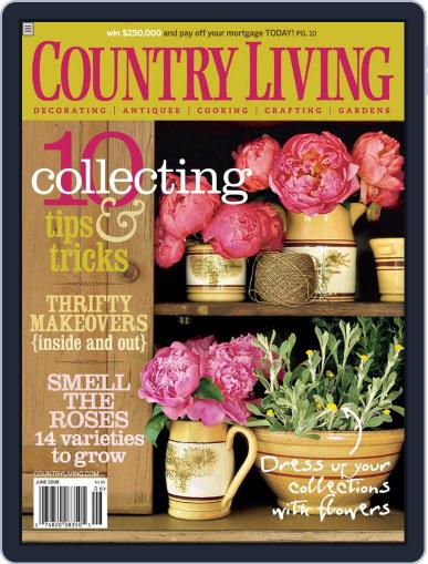 Country Living May 6th, 2008 Digital Back Issue Cover