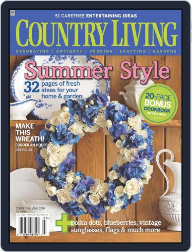 Country Living June 12th, 2007 Digital Back Issue Cover
