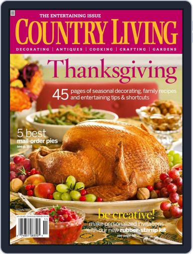 Country Living October 11th, 2006 Digital Back Issue Cover