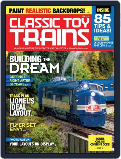 Classic Toy Trains May 18th, 2018 Digital Back Issue Cover