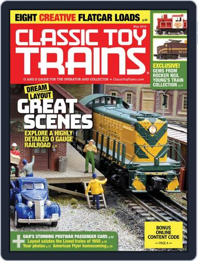 Classic Toy Trains March 16th, 2018 Digital Back Issue Cover