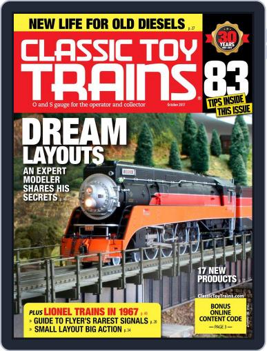 Classic Toy Trains October 1st, 2017 Digital Back Issue Cover
