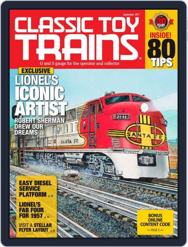 Classic Toy Trains July 14th, 2017 Digital Back Issue Cover