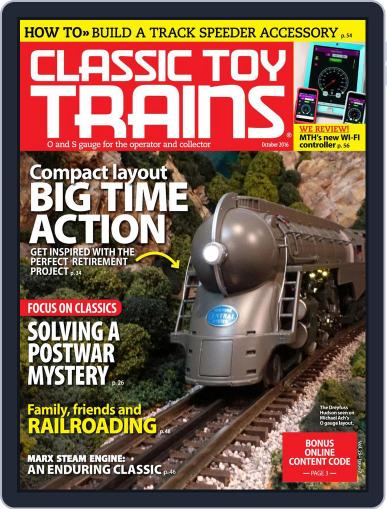 Classic Toy Trains September 30th, 2016 Digital Back Issue Cover