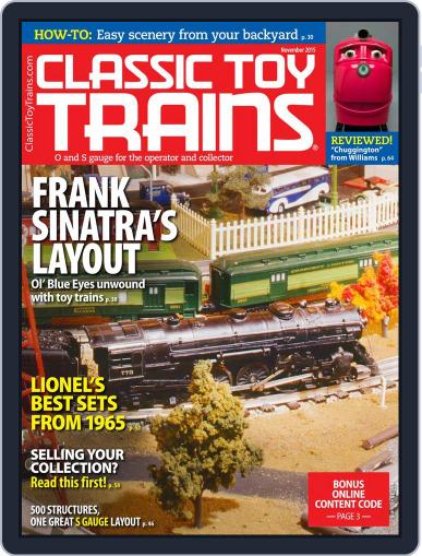 Classic Toy Trains November 1st, 2015 Digital Back Issue Cover