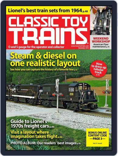 Classic Toy Trains September 18th, 2014 Digital Back Issue Cover