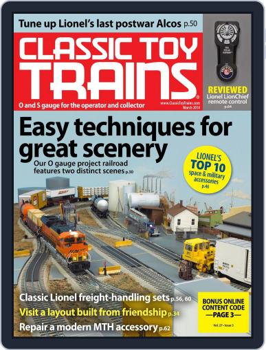 Classic Toy Trains January 17th, 2014 Digital Back Issue Cover