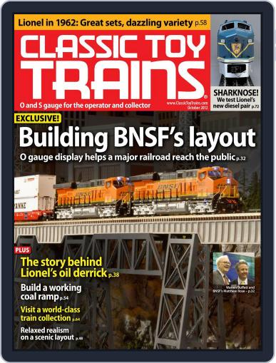 Classic Toy Trains August 18th, 2012 Digital Back Issue Cover