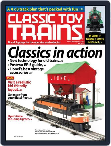 Classic Toy Trains March 17th, 2012 Digital Back Issue Cover