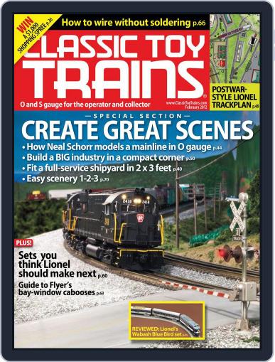 Classic Toy Trains December 17th, 2011 Digital Back Issue Cover