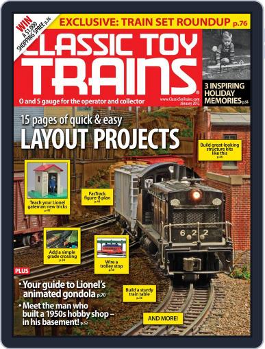 Classic Toy Trains November 19th, 2011 Digital Back Issue Cover