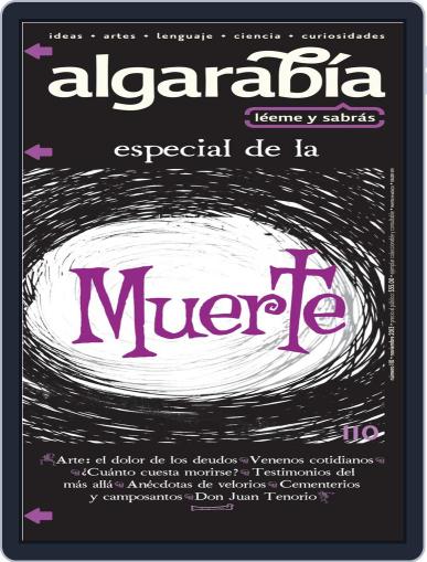 Algarabía October 31st, 2013 Digital Back Issue Cover