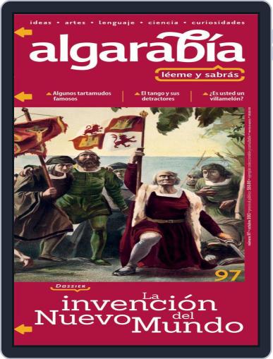 Algarabía October 3rd, 2012 Digital Back Issue Cover