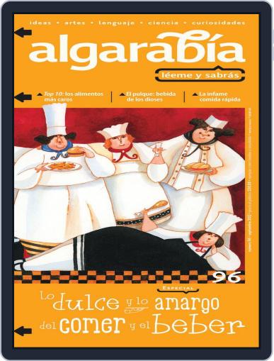 Algarabía August 31st, 2012 Digital Back Issue Cover