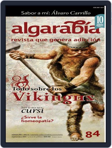 Algarabía August 31st, 2011 Digital Back Issue Cover