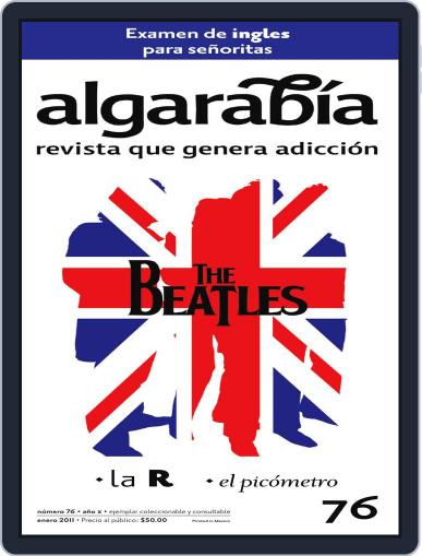 Algarabía January 3rd, 2011 Digital Back Issue Cover