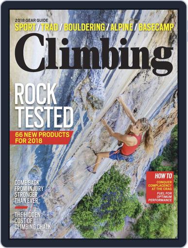 Climbing April 1st, 2018 Digital Back Issue Cover