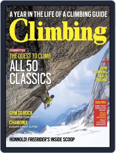 Climbing August 1st, 2017 Digital Back Issue Cover