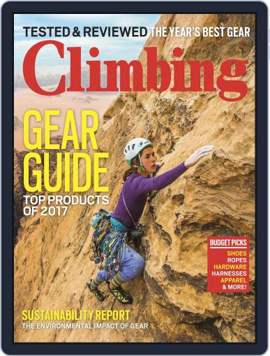 Climbing April 1st, 2017 Digital Back Issue Cover