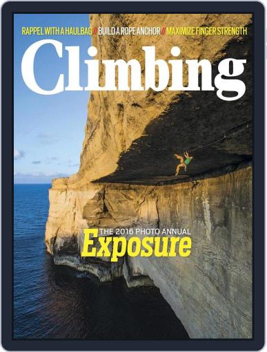 Climbing May 31st, 2016 Digital Back Issue Cover