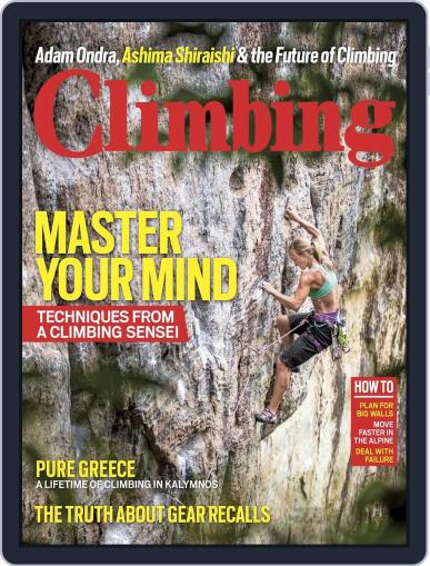 Climbing April 26th, 2016 Digital Back Issue Cover