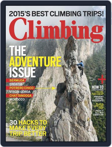 Climbing November 1st, 2015 Digital Back Issue Cover