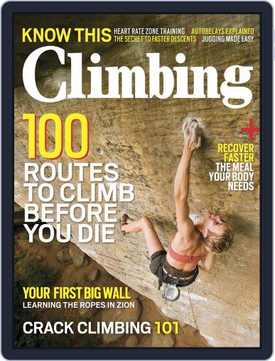 Climbing October 1st, 2015 Digital Back Issue Cover