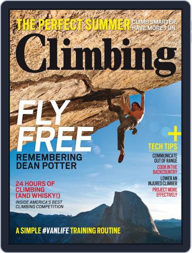 Climbing August 1st, 2015 Digital Back Issue Cover