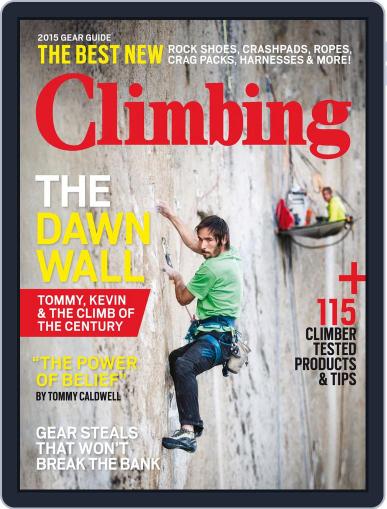 Climbing April 1st, 2015 Digital Back Issue Cover