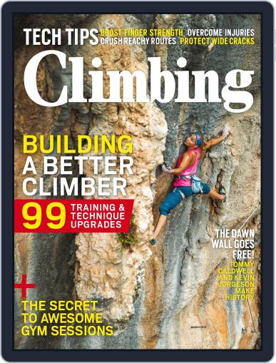 Climbing February 17th, 2015 Digital Back Issue Cover