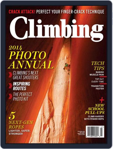 Climbing June 3rd, 2014 Digital Back Issue Cover