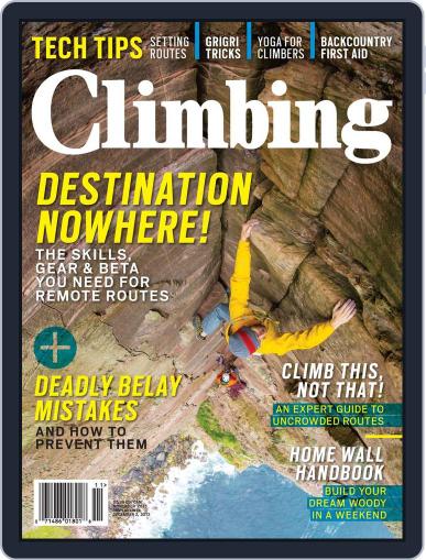 Climbing October 29th, 2013 Digital Back Issue Cover