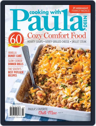 Cooking with Paula Deen January 1st, 2020 Digital Back Issue Cover