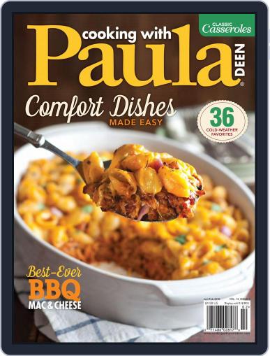 Cooking with Paula Deen January 2nd, 2016 Digital Back Issue Cover