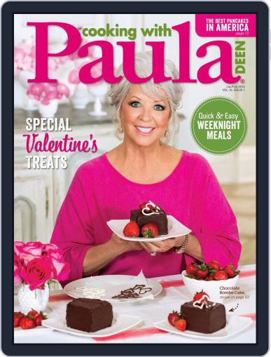 Cooking with Paula Deen January 1st, 2014 Digital Back Issue Cover