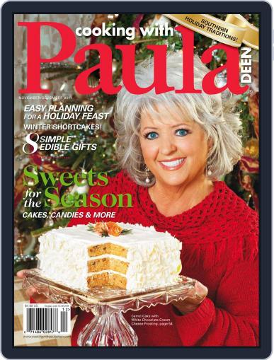 Cooking with Paula Deen December 26th, 2011 Digital Back Issue Cover