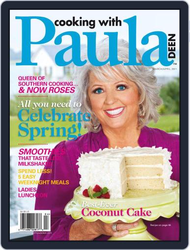 Cooking with Paula Deen March 1st, 2011 Digital Back Issue Cover