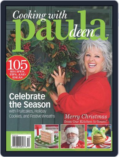 Cooking with Paula Deen November 1st, 2008 Digital Back Issue Cover